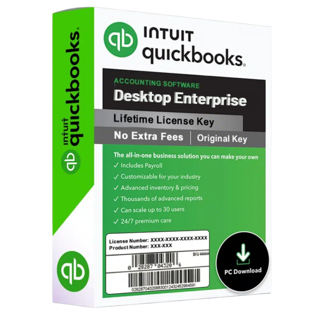 Buy QuickBooks Desktop 2024 Entreprise